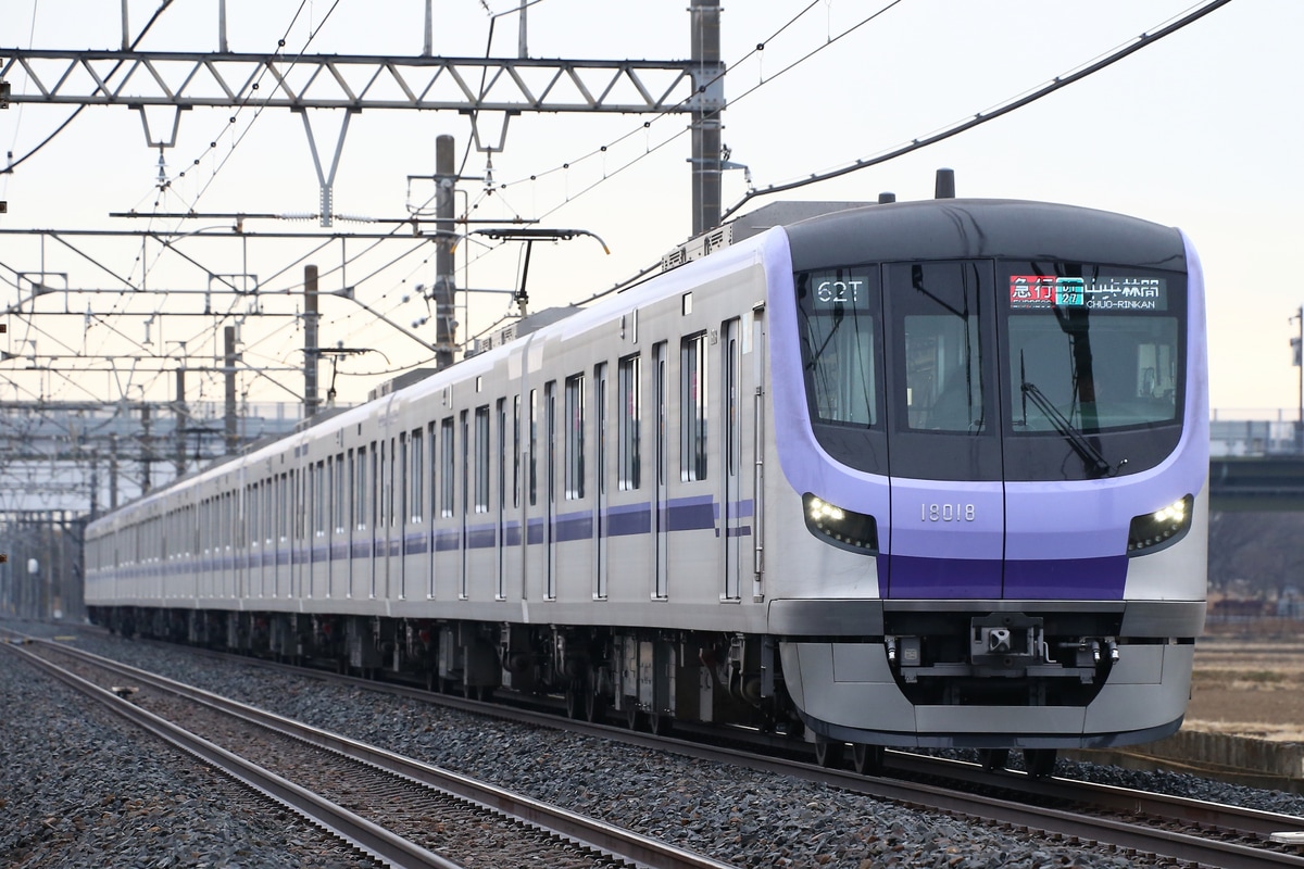 東京メトロ 鷺沼検車区 18000系 18118f