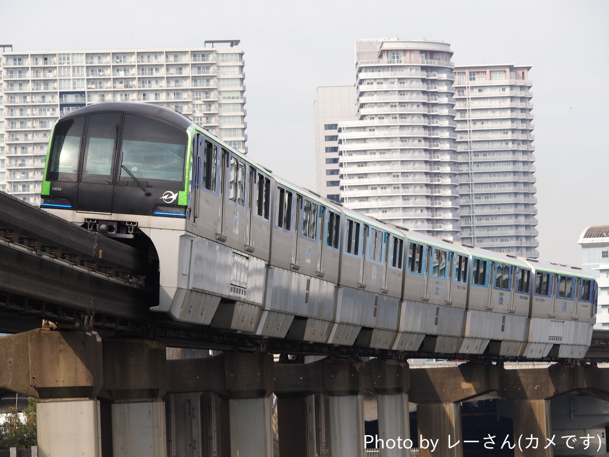 東京モノレール 昭和島車両区 10000形 10051