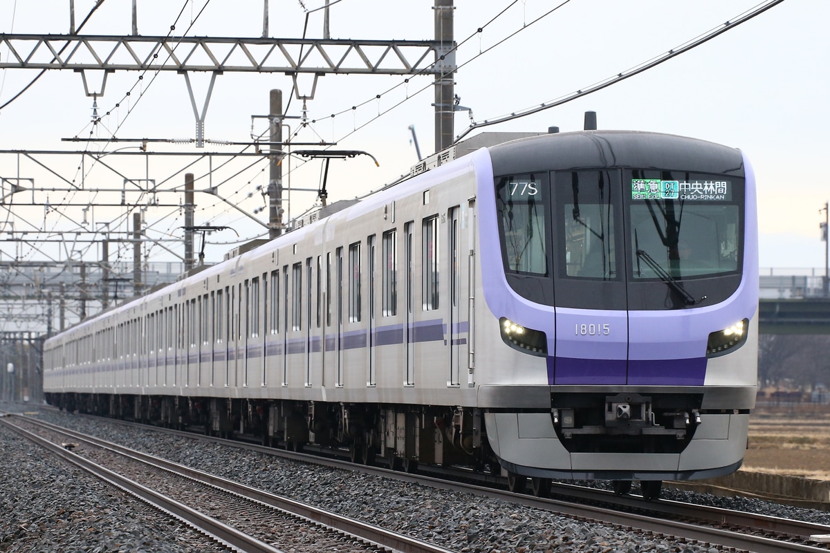 東京メトロ 鷺沼検車区 18000系 18115f