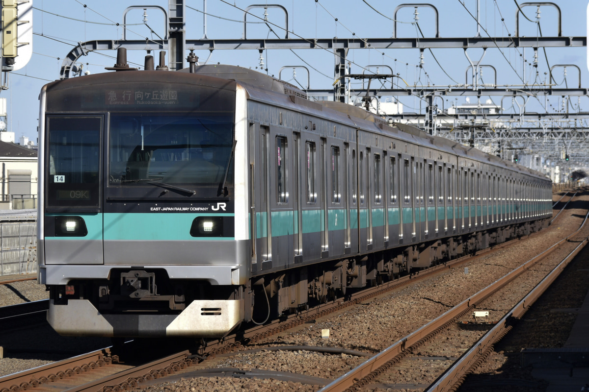 JR東日本 松戸車両センター E233系 マト14編成