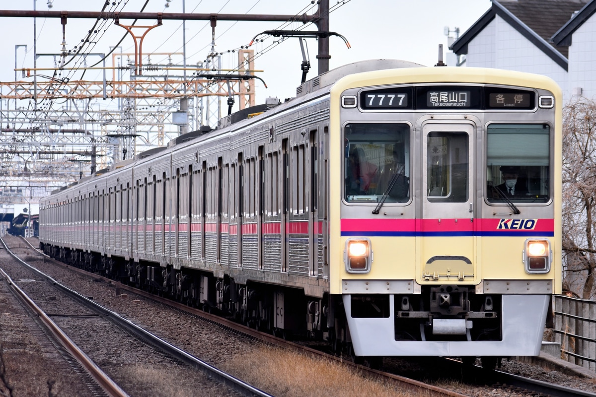 京王電鉄 若葉台検車区 7000系 7727F