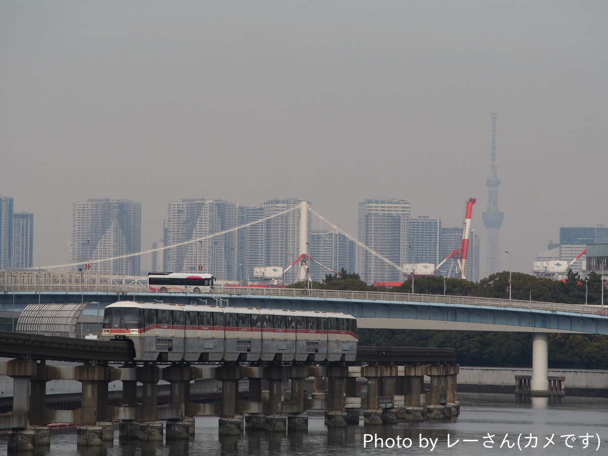 東京モノレール 昭和島車両区 1000形 1085F