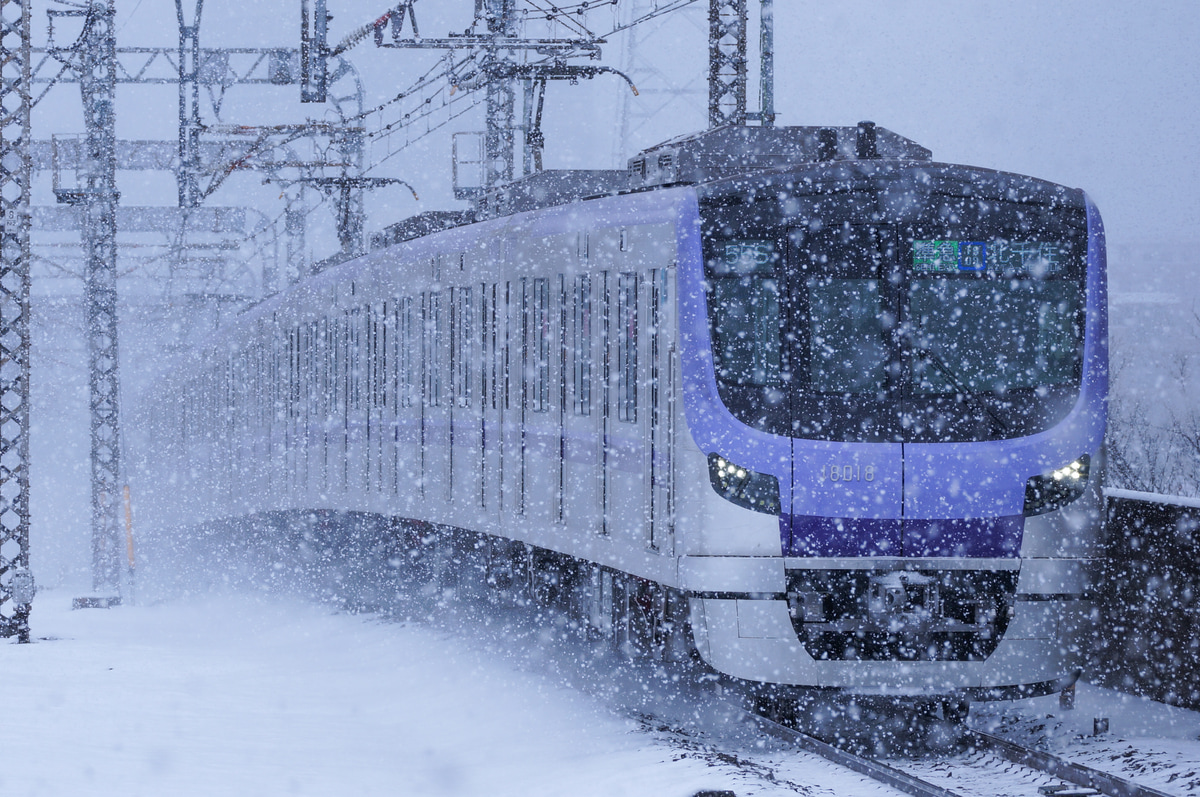 東京メトロ 鷺沼検車区 18000系 18118F