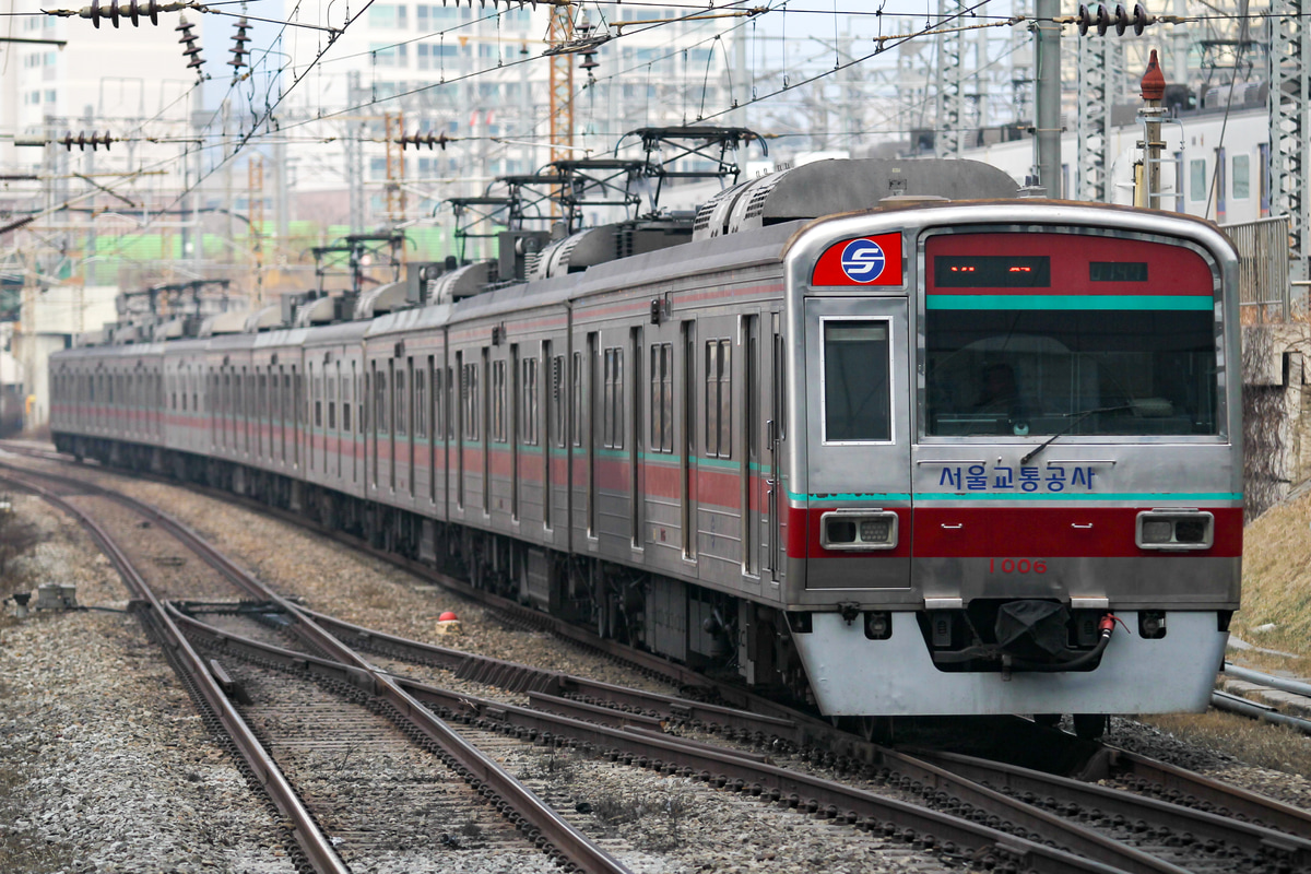 Seoul Metro 君子車両事業所 1000系 106F