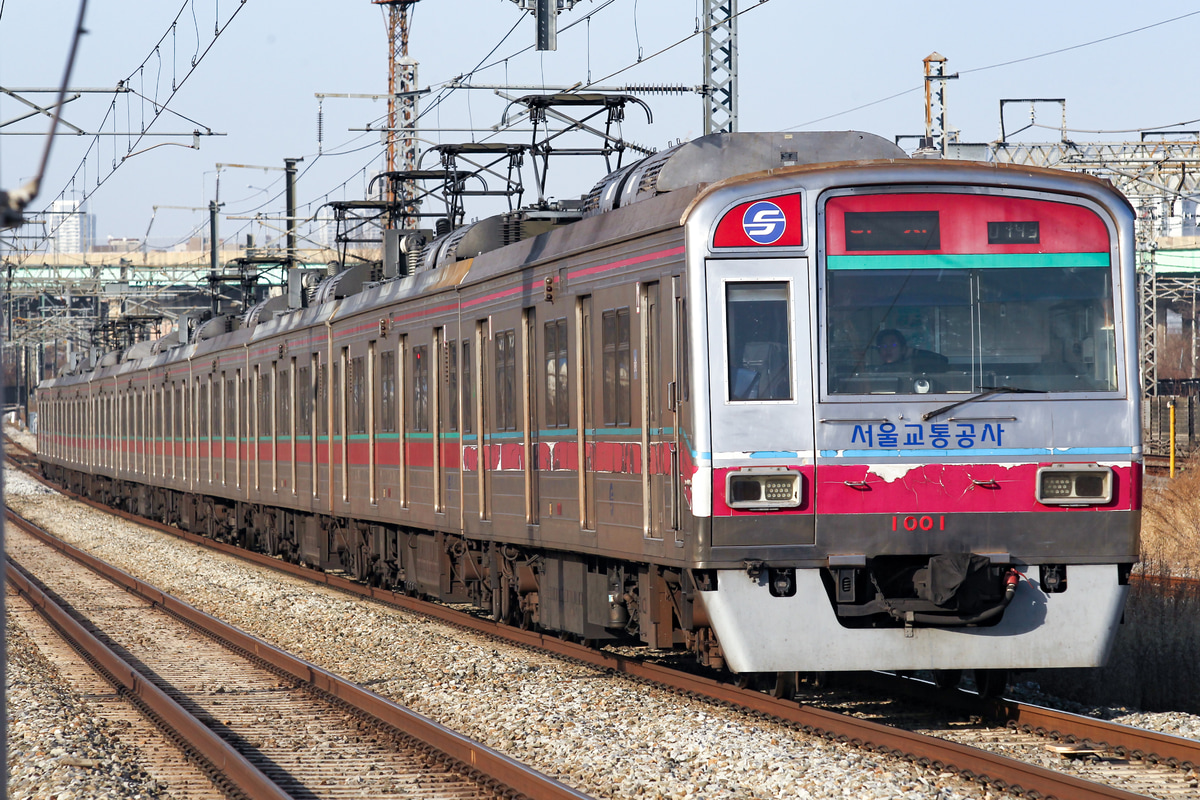 Seoul Metro 君子車両事業所 1000系 101F
