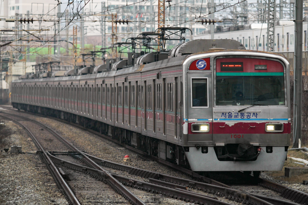 Seoul Metro 君子車両事業所 1000系 101F
