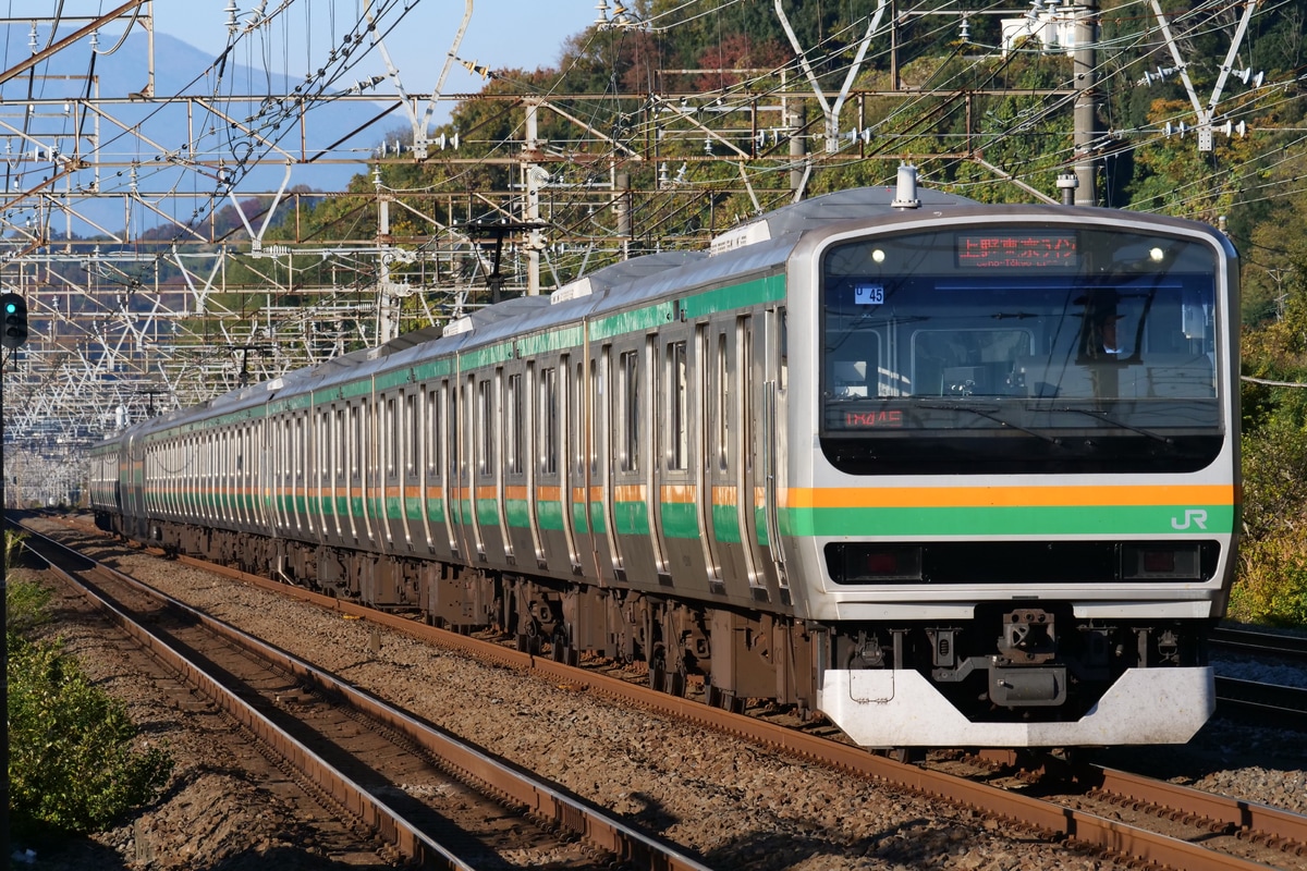 JR東日本 小山車両センター E231系 ヤマU45編成