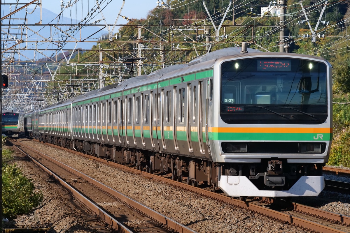 JR東日本 国府津車両センター E231系 コツS-27編成