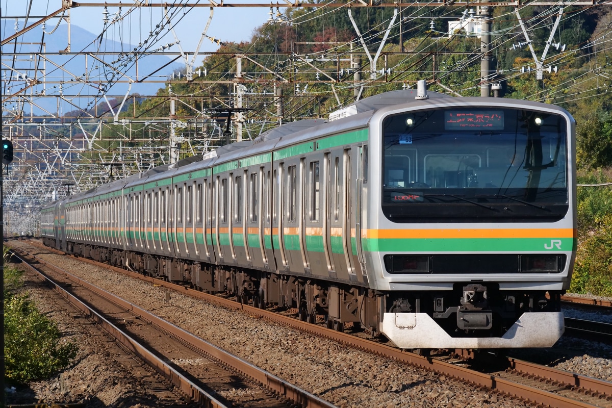 JR東日本 小山車両センター E231系 ヤマU53編成