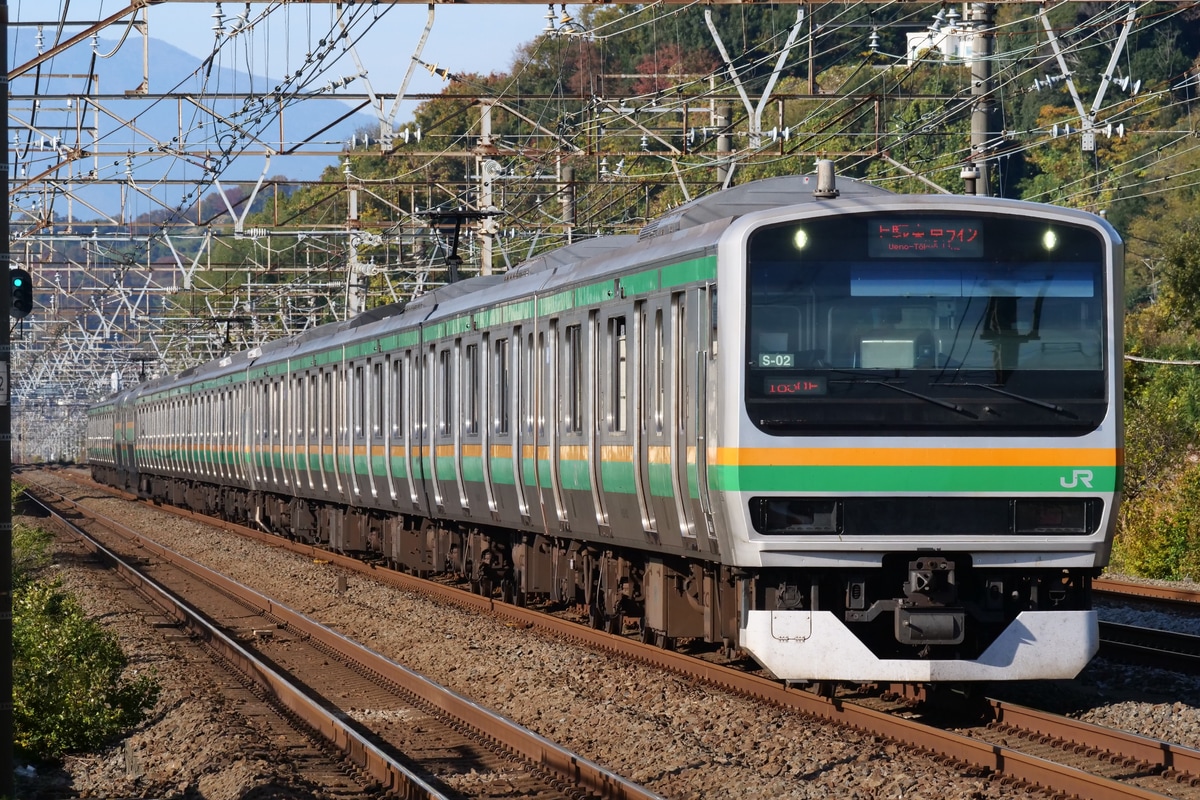 JR東日本 国府津車両センター E231系 コツS-02編成