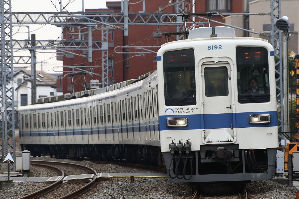 東武鉄道 南栗橋車両管区七光台支所 8000系 8192f