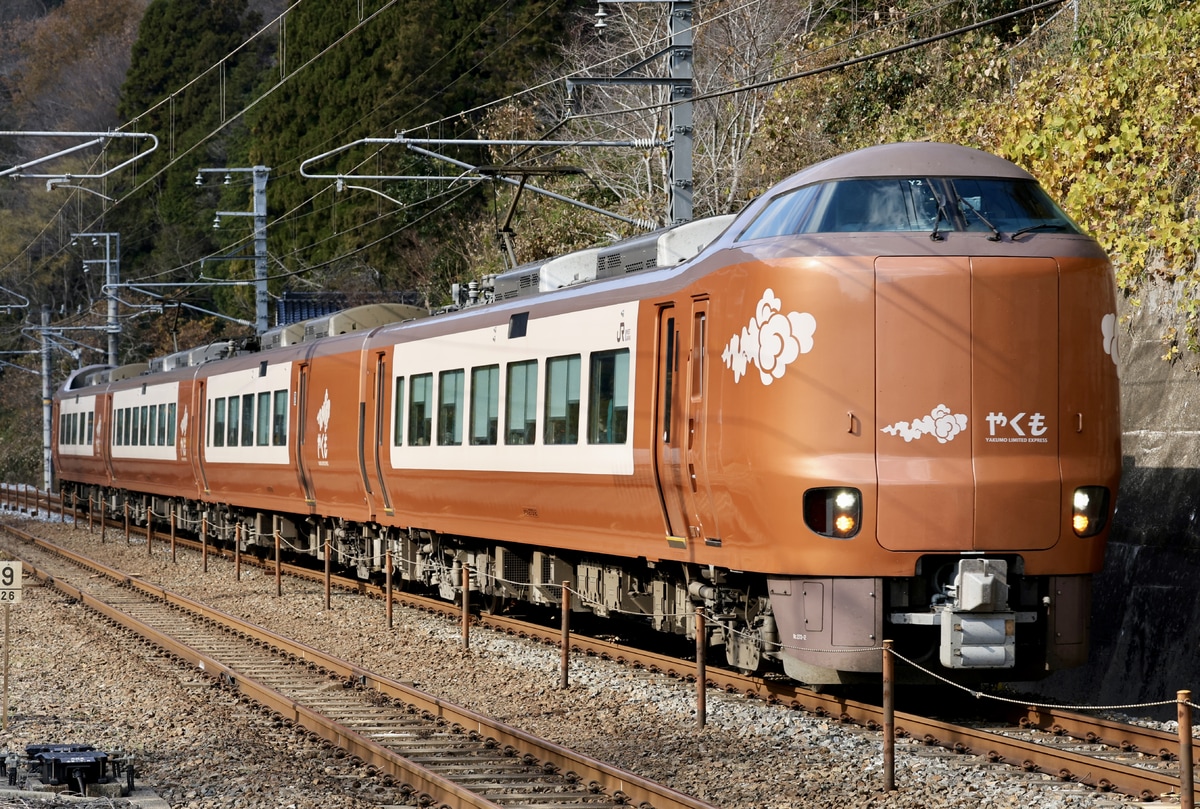 JR西日本 後藤総合車両所出雲支所 273系 Y2編成