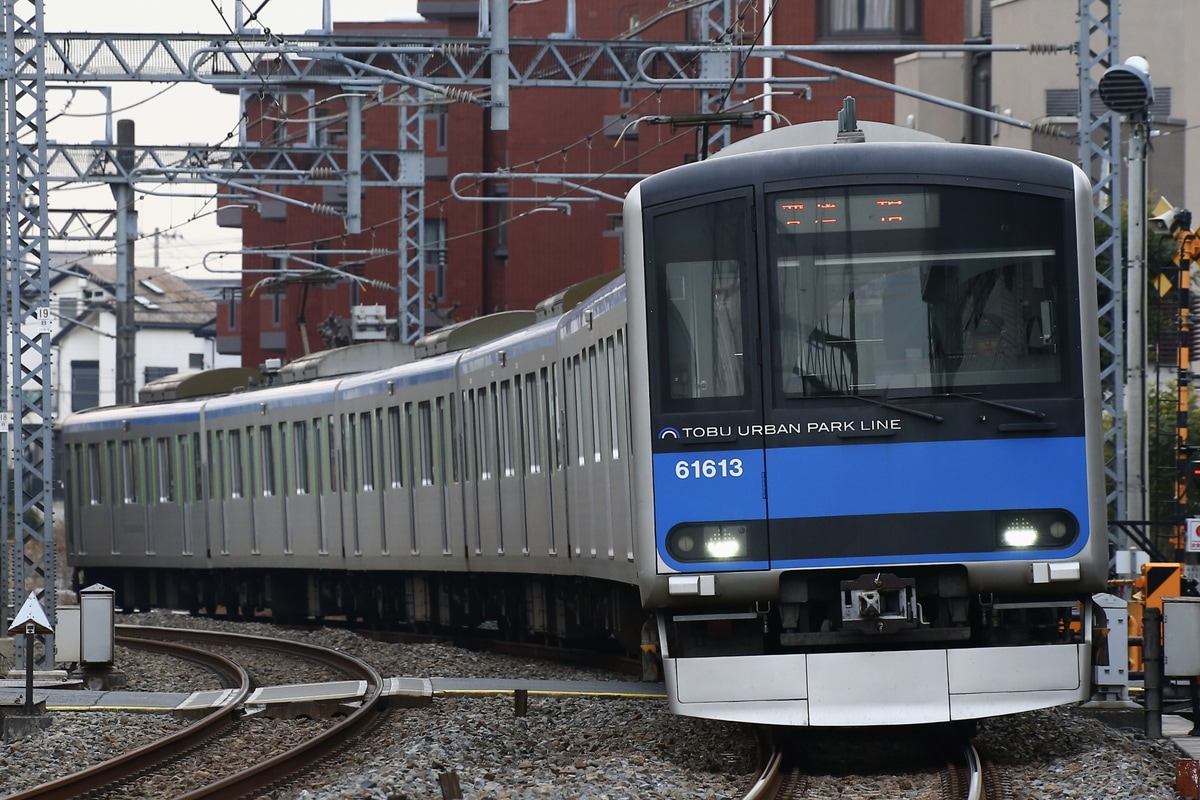 東武鉄道 南栗橋車両管区七光台支所 60000系 61613f