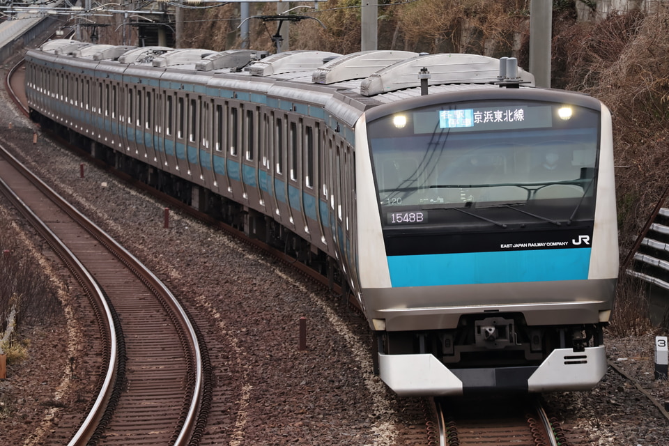 JR東E233系サイ120編成<br class="br-sp" />(ウラ120編成)の写真