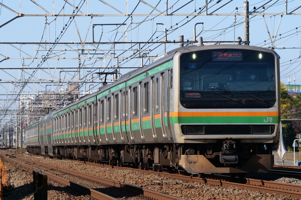 JR東日本 小山車両センター E231系 ヤマU516編成