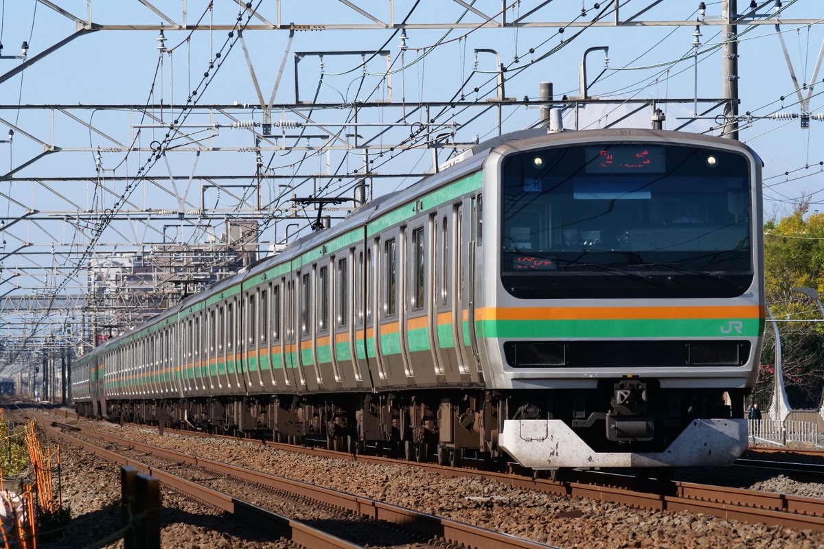 JR東日本 小山車両センター E231系 ヤマU16編成