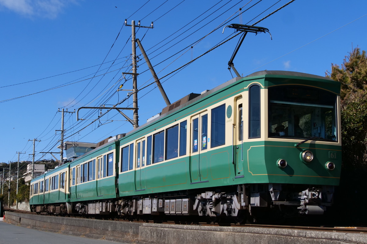 江ノ島電鉄 極楽寺検車区 20形 21F
