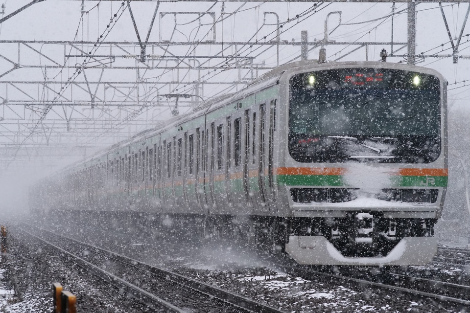 JR東E231系コツS-08編成<br class="br-sp" />(コツS08編成)(コツS-08)(コツS08)の写真