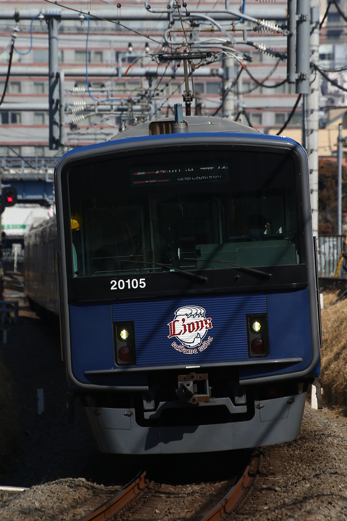 西武鉄道 玉川上水車両管理所 20000系 20105f
