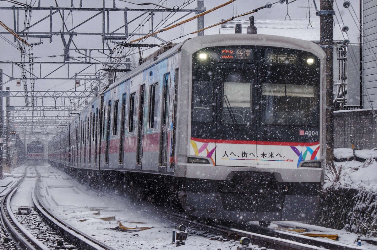 東急電鉄 元住吉検車区 5050系 4104f