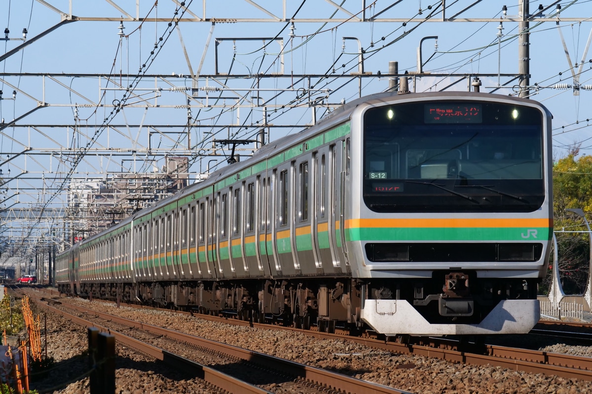 JR東日本 国府津車両センター E231系 コツS-12編成