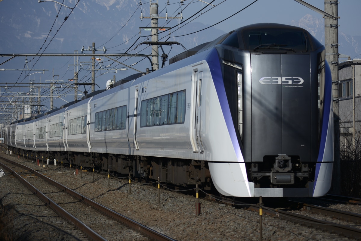 JR東日本 松本車両センター E353系 モトS108編成