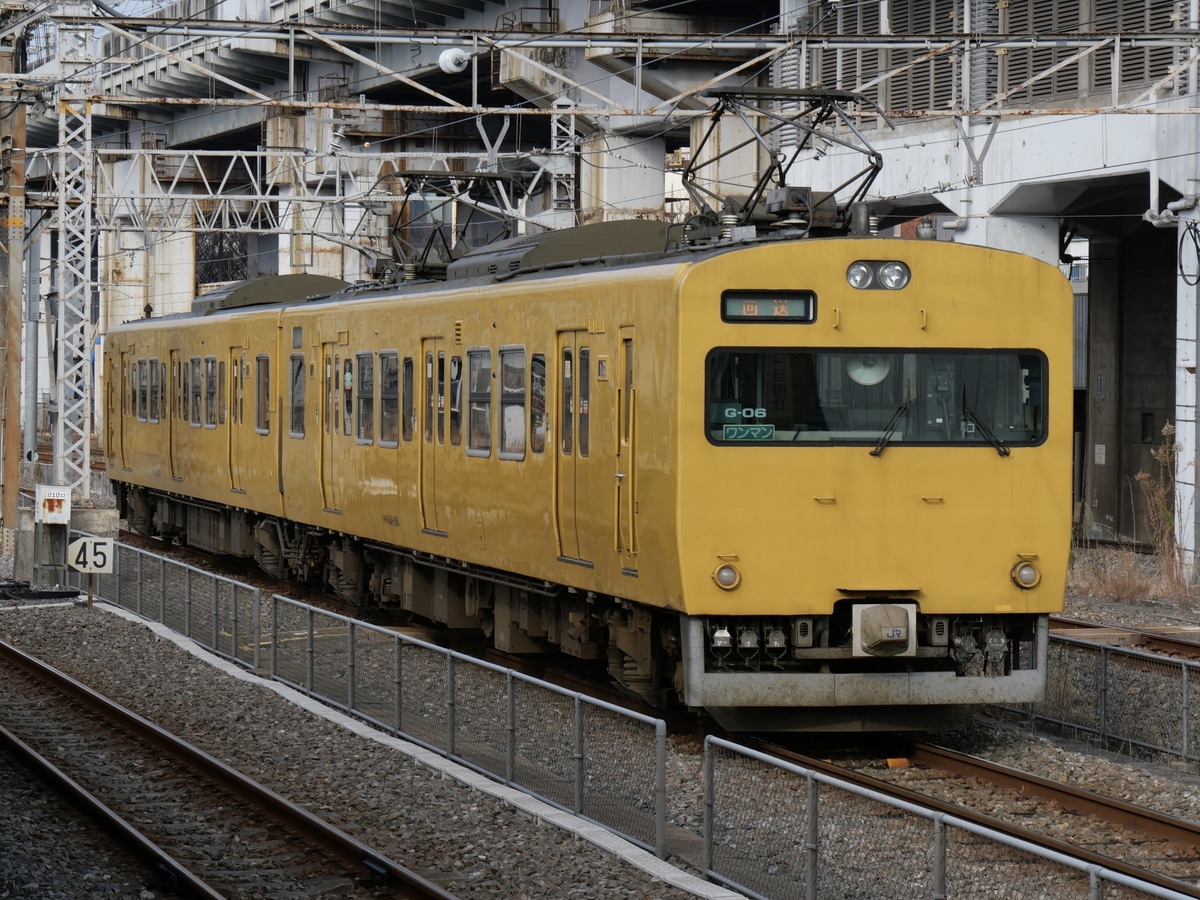 JR西日本 下関総合車両所岡山電車支所 115系 G-06