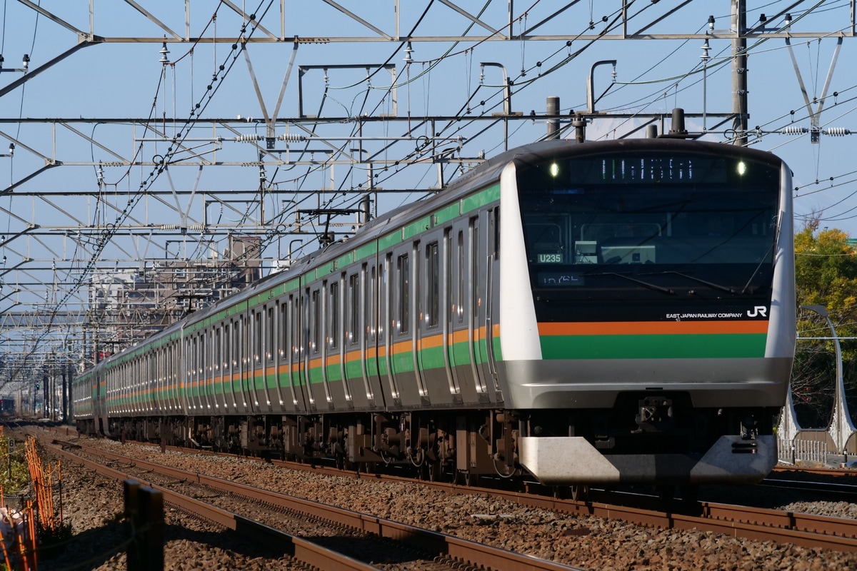 JR東日本 小山車両センター E233系 ヤマU235編成
