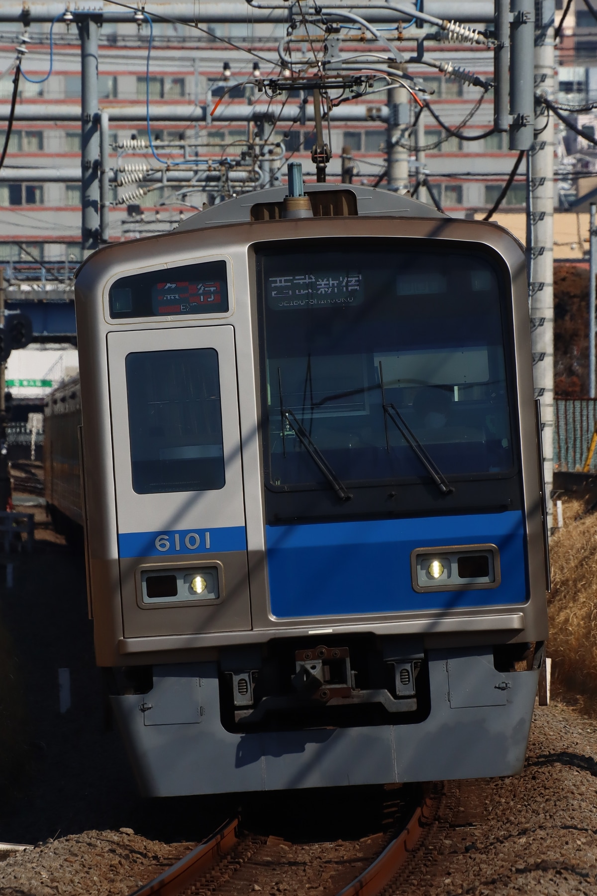 西武鉄道 玉川上水車両管理所 6000系 6101f