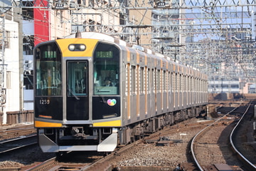 阪神電気鉄道1000系1209Fを鶴橋駅で撮影した画像