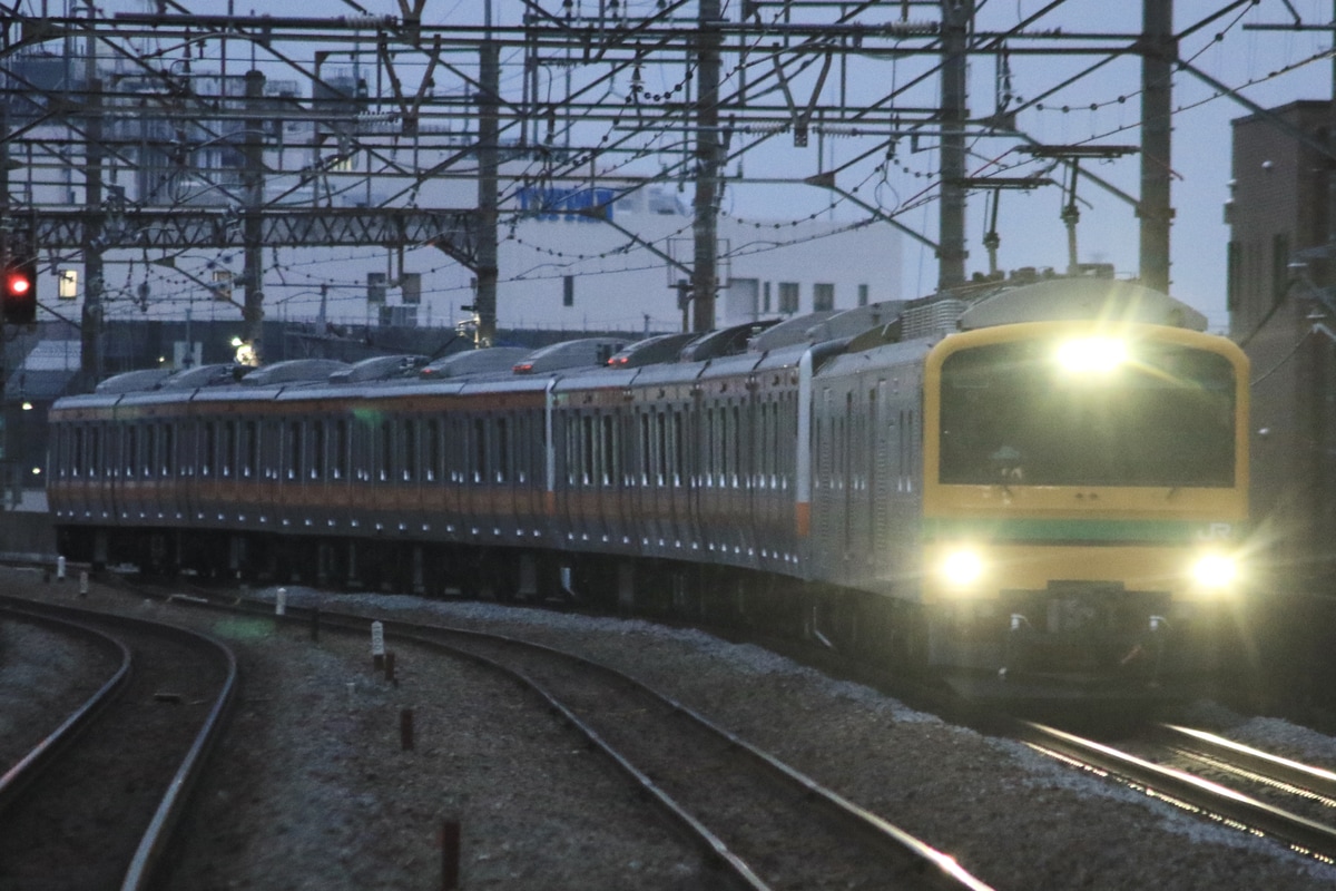 JR東日本 尾久車両センター E493系 オク01編成