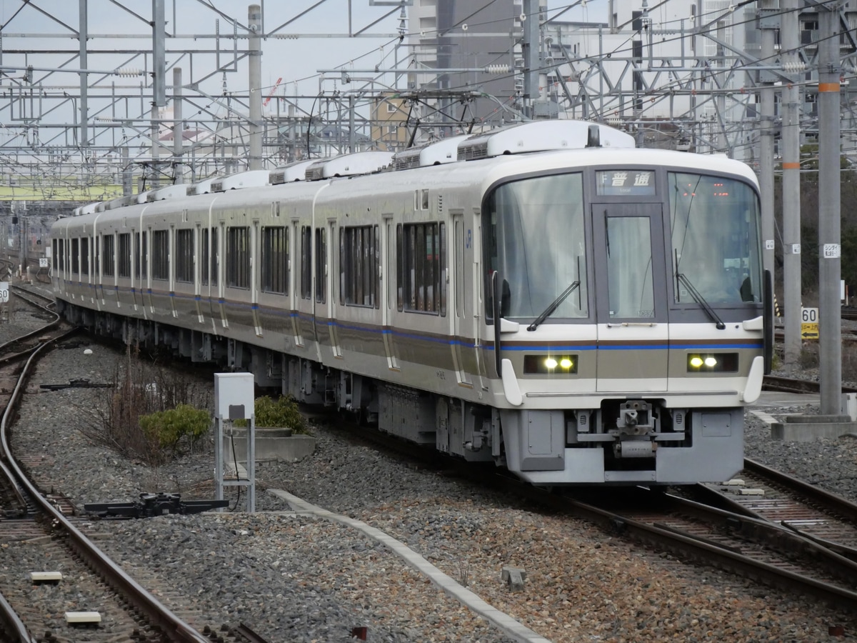 JR西日本 吹田総合車両所奈良支所 221系 NC630編成