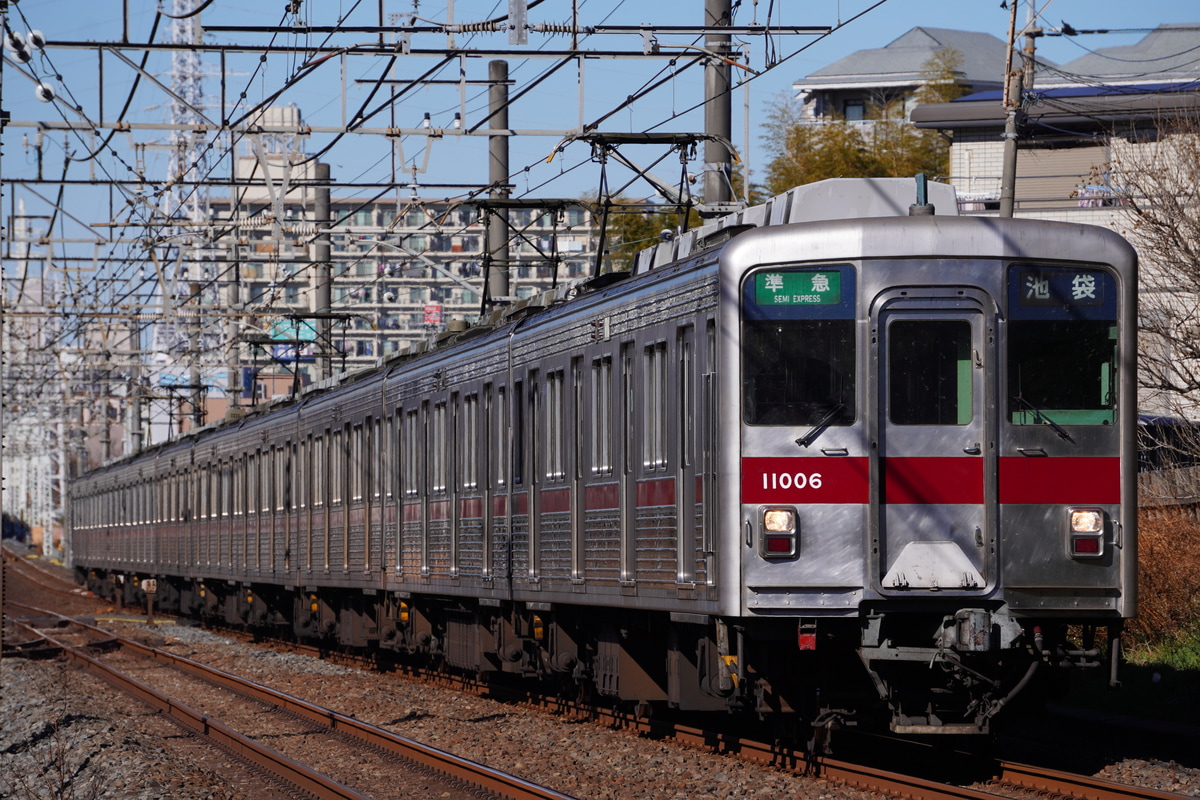 東武鉄道 森林公園検修区 10000系 11006f