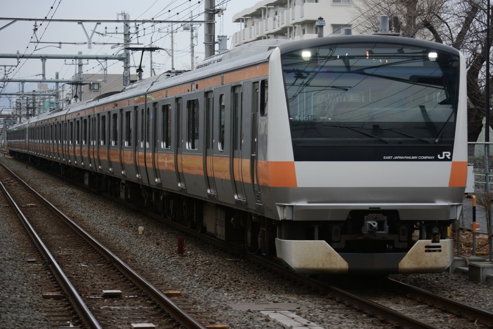 JR東E233系トタ青661編成<br class="br-sp" />(青661編成)の写真