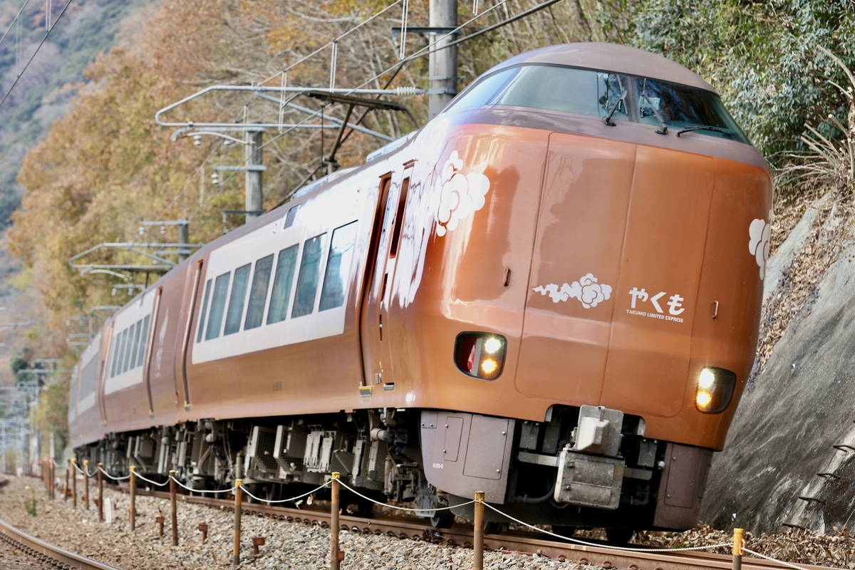 JR西日本 後藤総合車両所出雲支所 273系 Y8編成