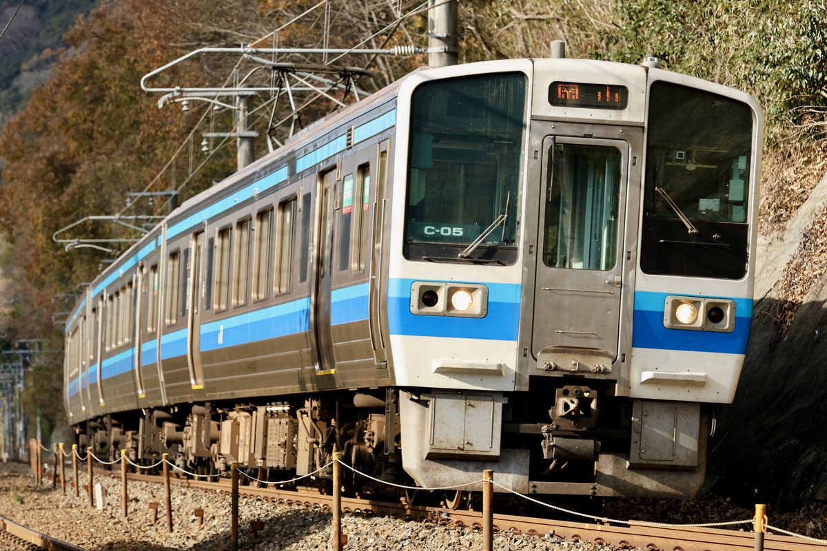 JR西日本 下関総合車両所岡山電車支所 213系 C-08編成