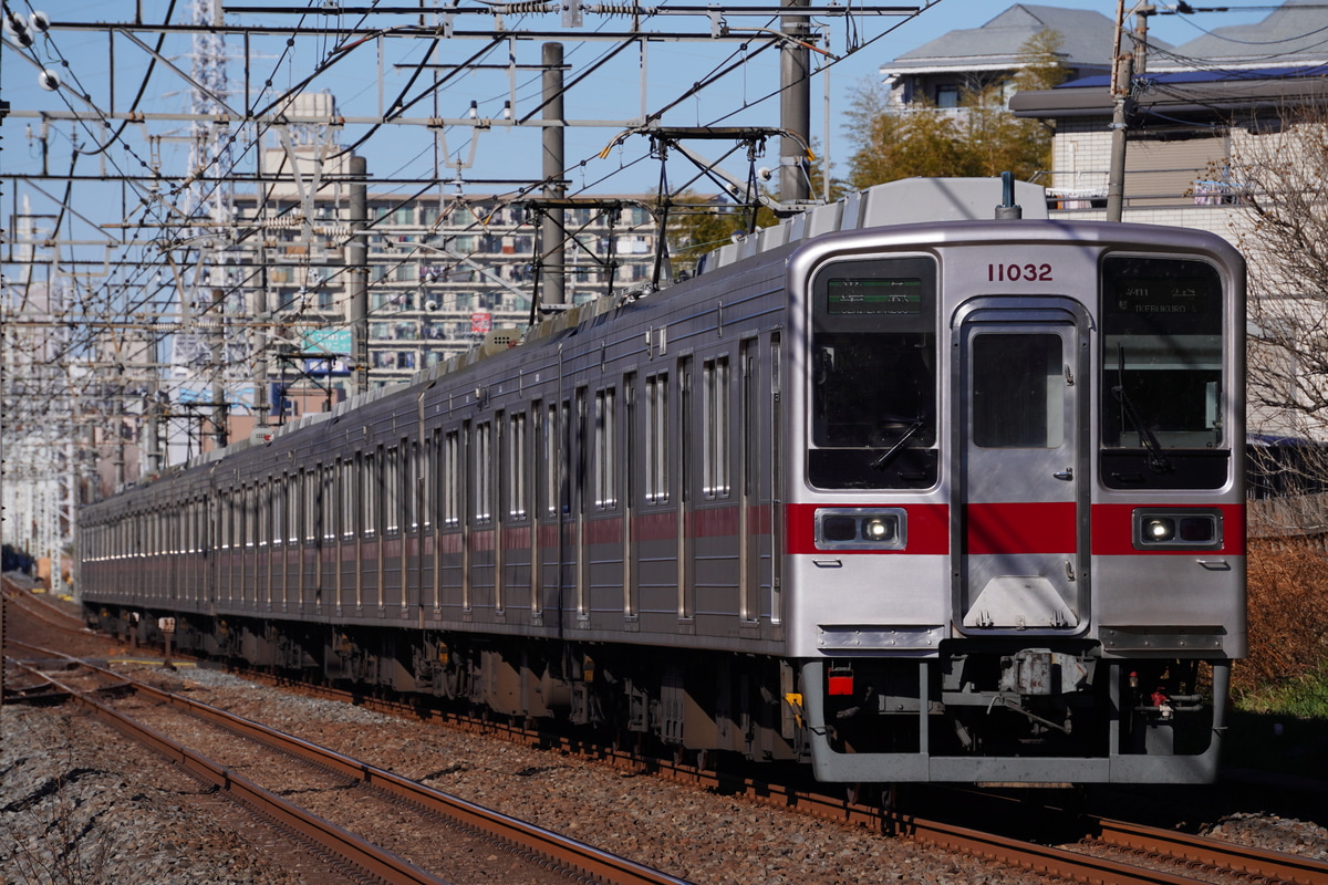 東武鉄道 森林公園研修区 10030系 11032f