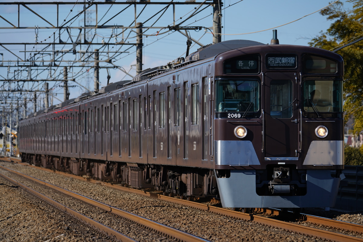 西武鉄道 新宿線車両所南入曽車両基地（旧・南入曽車両管理所 2000系 2069F