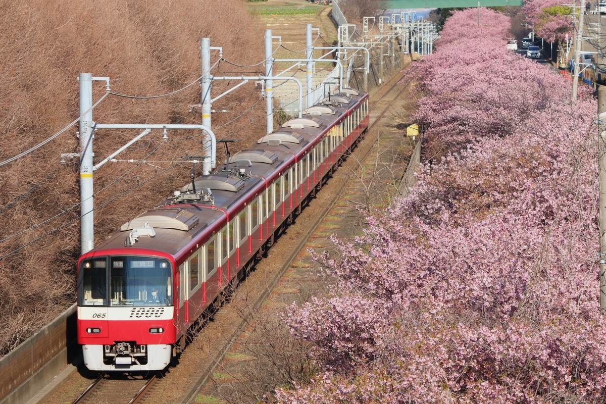 京急電鉄 久里浜検車区 1000形 1065F