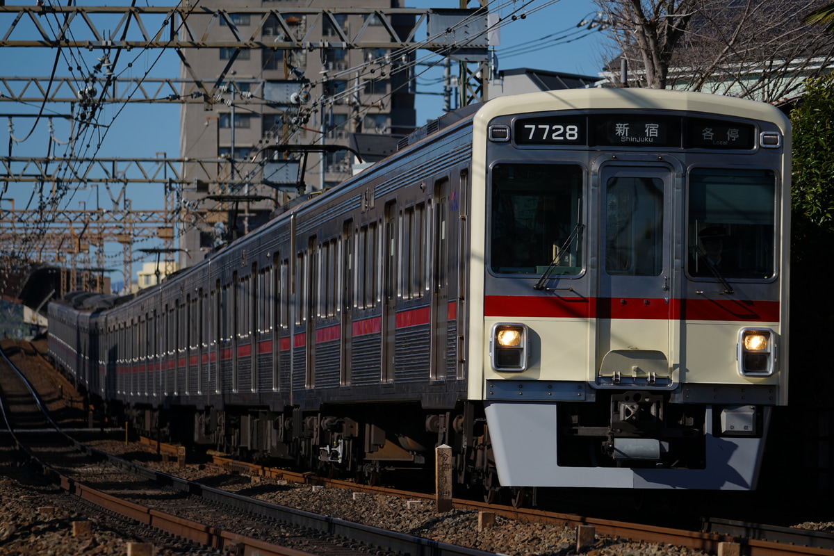 京王電鉄 若葉台検車区 7000系 7728F