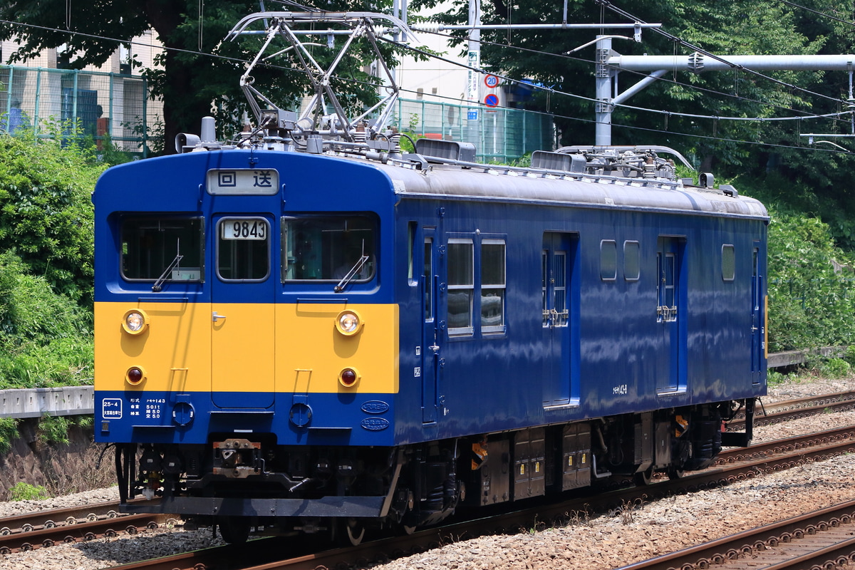 JR東日本 東京総合車両センター本区 クモヤ143 8