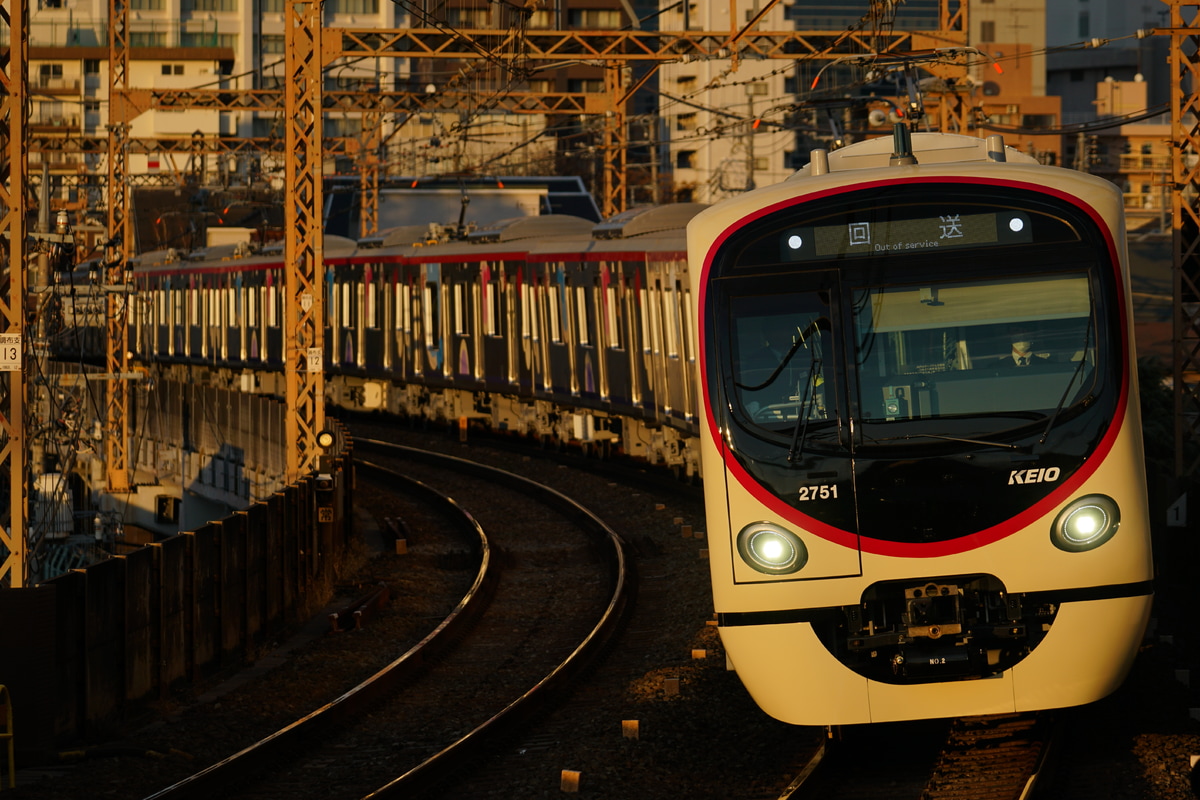 京王電鉄 若葉台検車区 2000系 2701F