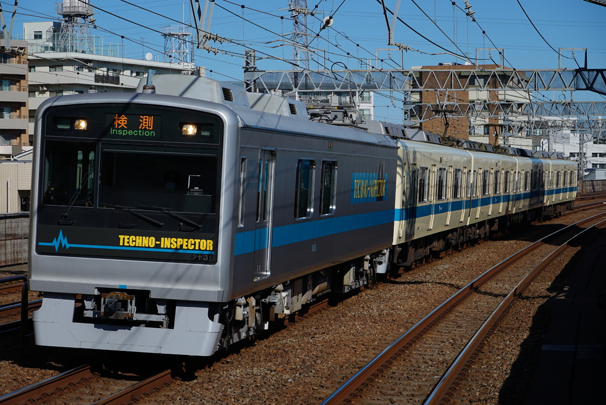 小田急電鉄 喜多見検車区 クヤ31形 クヤ31