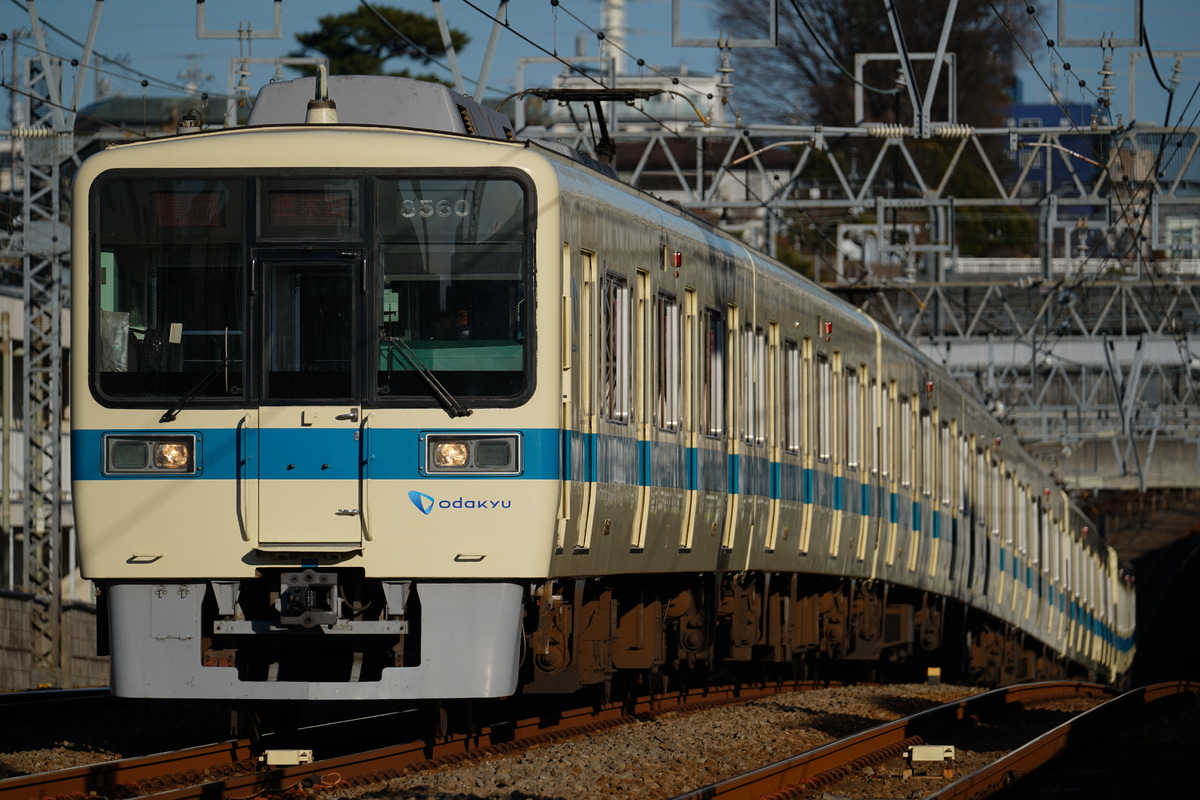 小田急電鉄 海老名検車区 8000形 8260×6