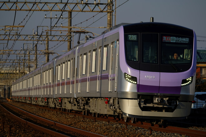 鷺沼検車区18000系39編成を幸手～杉戸高野台間で撮影した写真