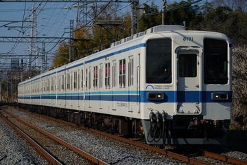 東武鉄道8000系8171Fを七里～岩槻間で撮影した画像