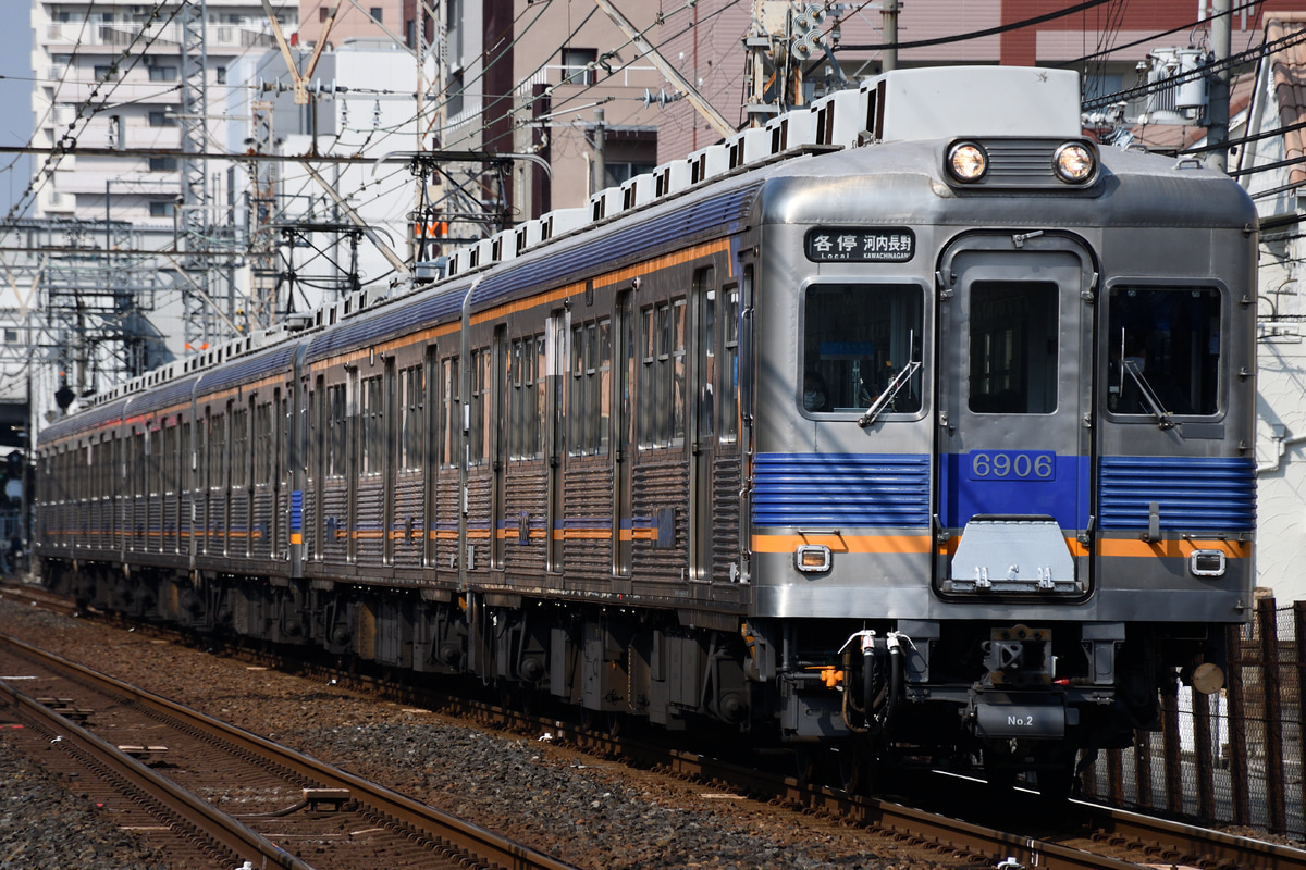 南海電気鉄道 小原田検車区 6000系 6021F