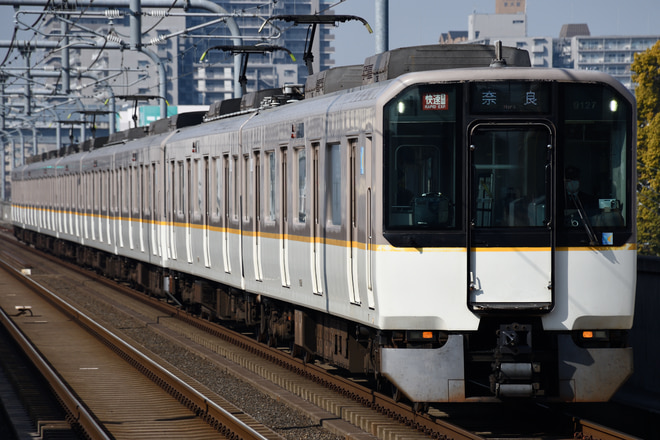 東花園検車区9020系EE27を若江岩田駅で撮影した写真