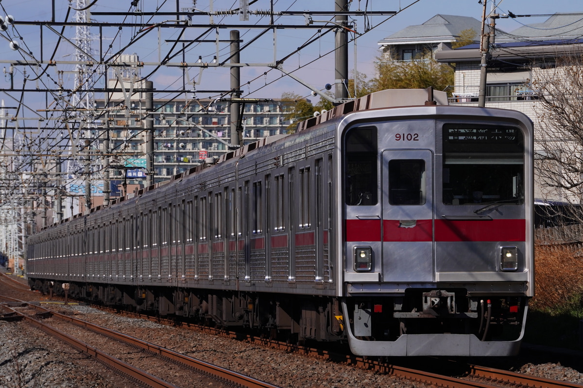 東武鉄道 森林公園研修区 9000系 9102f