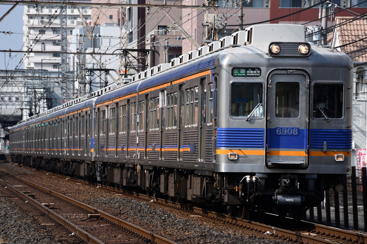 南海電気鉄道 小原田検車区 6000系 6027F